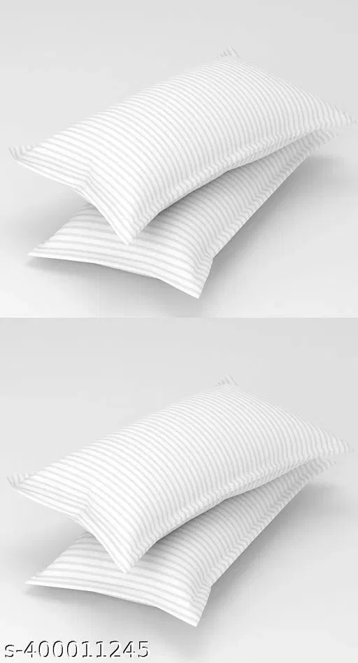 Satin Pillow Covers (Multicolor, 18x28 inches) (Pack of 4)