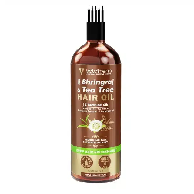Volamena 12 in 1 Bhringraj & Tea Tree Oil (200 ml)
