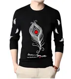 Round Neck Printed T-Shirt for Men 