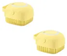 Silicone Liquid Soap Dispenser Bath Scrubber 