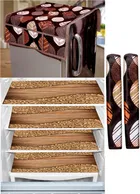 Knit 7 Pcs Fridge Cover Set 