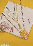 Mangalsutra Set for Women, Pack of 4 