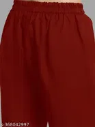 Crepe Bandhani Women's Kurta with Pant Set 