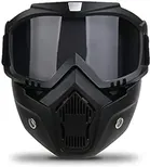 Anti Scratch Uv Protective Riding Face Mask (Black)