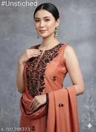 Embroidered Punjabi/All Over Suits Semi-Stitched Suits 