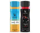 Ramsons Sandy Shore with Sexy Heart Deodorant for Men (200 ml, Pack of 2)