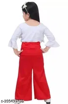 Cotton Blend Top & Bottom Set for Girls 