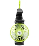 Life Like Rechaegeable 2 In 1 Fan Torch With Solar Charging Function 3 Hrs Torch Emergency Light  