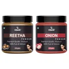 Natural Reetha & Onion Powder for Skin & Hair 