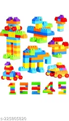 Plastic 60 Pcs Block Toys Set for Kids 