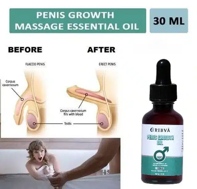 Natural & Organic Penis Growth Oil (30 ml)
