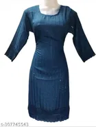 Rayon Embellished Kurti for Women 