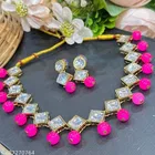 Kundan Necklace  for Women, Blue