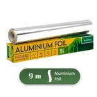 SimpleHome Basic Food Wrapping Paper 100g [Gross] with TerraHome Aluminium Foil 9m [With in-built Cutter]
