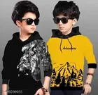 Cotton Clothing Set for Boys, Yellow, Pack of 2 