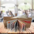 Faux Leather Wallet for Men 