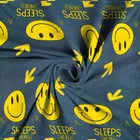 Glace Cotton Printed Fitted Double Bedsheet with Two Pillow Covers 