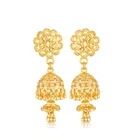 Brass Jhumkas Earrings for Women 