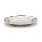 JENSONS Steel Dal/Rice Serving Plate (Pack of 1)