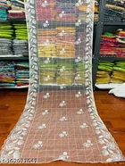Embroidered Punjabi Net Floral Sewing & Embroidery 