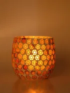 Glass Decorative Tea Light Holders 