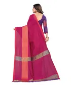 Women's Saree with Unstitched Blouse 