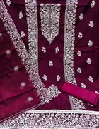 Chanderi Cotton Punjabi Suits for Women 