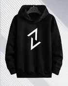 Fleece Printed Hoodie for Men 