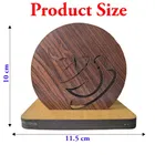 MDF Wooden 6 Pcs Coasters with Stand 