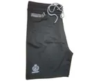 Lycra Solid Shorts for Men (Black, XL)