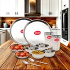JENSONS 12 Pieces steel dinner set 