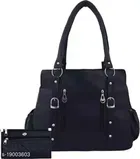 Women's Handbag with Purse (Black)