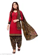 Cotton Printed Kurta Set for Women 