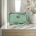 Plastic Solid Sling Bag for Women