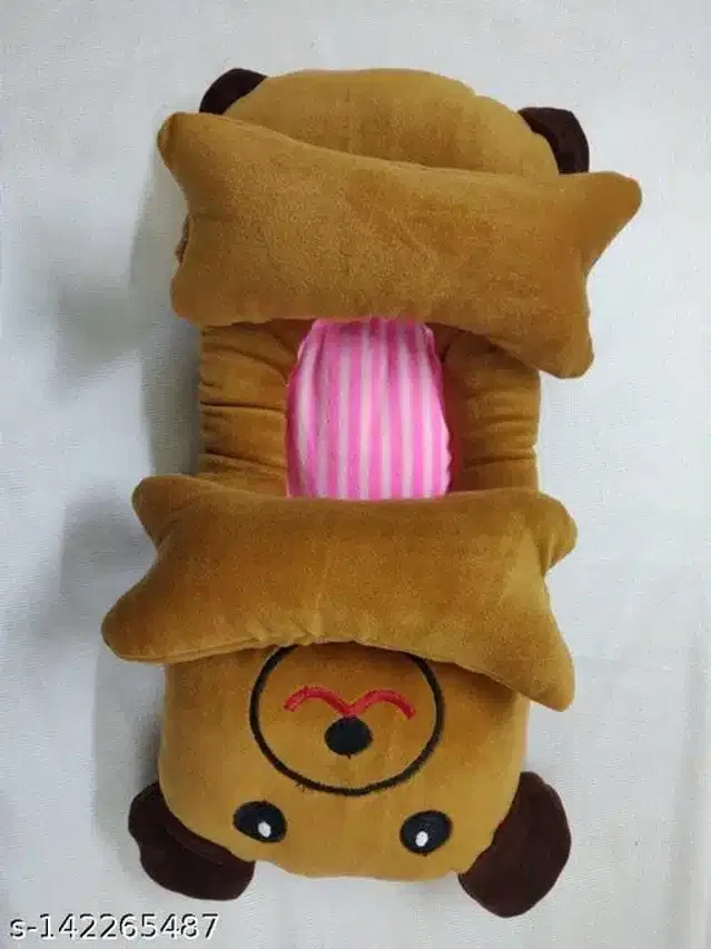 Baby Pillow (Brown, 10X12 inches)