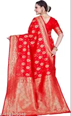 Banarasi Silk Zari Woven Saree for Women 