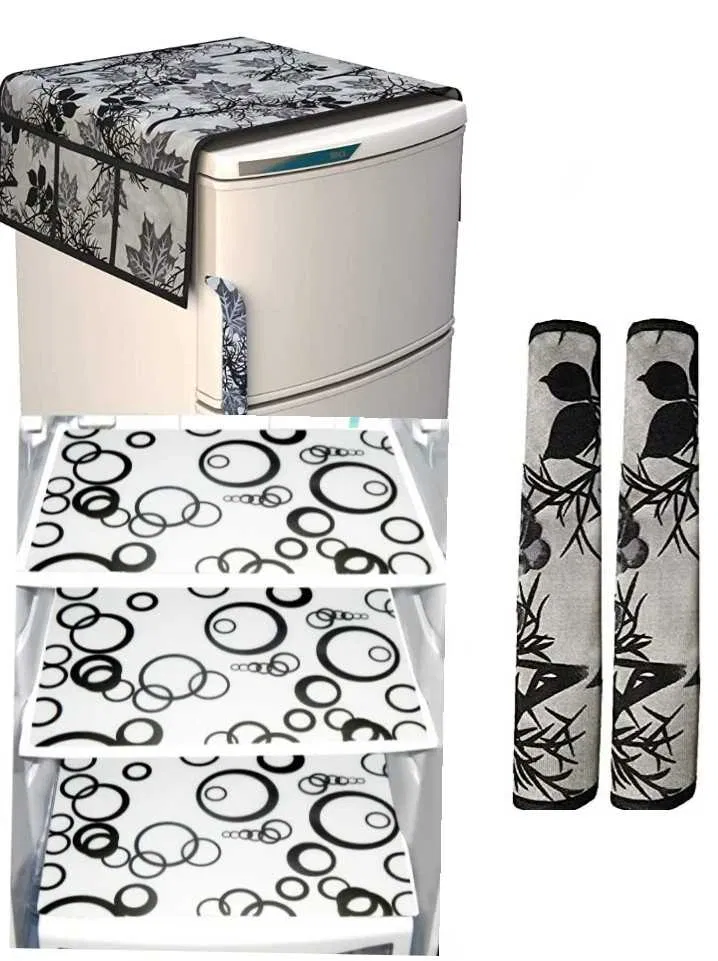 Refrigerator Covers (Black) (A-90)