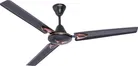 GESTOR CARNIVAL Ultra High Speed 100% CNC Winding 48 Inch Decorative 1200 mm 3 Blade Ceiling Fan, Smoked Brown | Pack of 1