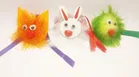 Synthetic Hand Craft Rakhi for Kids 