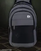 Rubber Backpack for Men & Women, Black