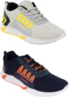 Casual Shoes for Men (Multicolor, 6) (Set of 2)