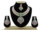 Elegant Kundan Chocker with Earring Maang Tikka for Women 