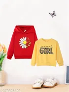 Cotton Blend Sweatshirt for Girls 