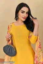 Embroidered Unstitched Suit for Women 