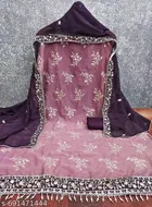 Embroidered Anarkali Suit for Women 