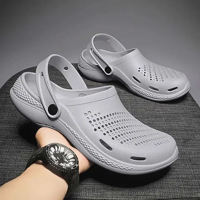 Clogs for Men (Grey, 7)