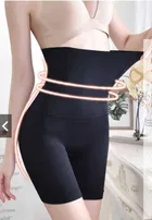 विमेंस कॉटन लाइक्रा टम्मी कण्ट्रोल 4-इन-1 ब्लेंडेड हाई वैस्ट टम्मी & थाई शेपवियर 