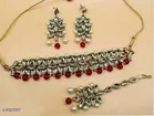 Women's Alloy Gold Plated Jewellery Set