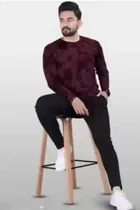 Full Sleeves Printed T-Shirt for Men 