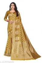 Cotton Zari Woven Saree for Women 